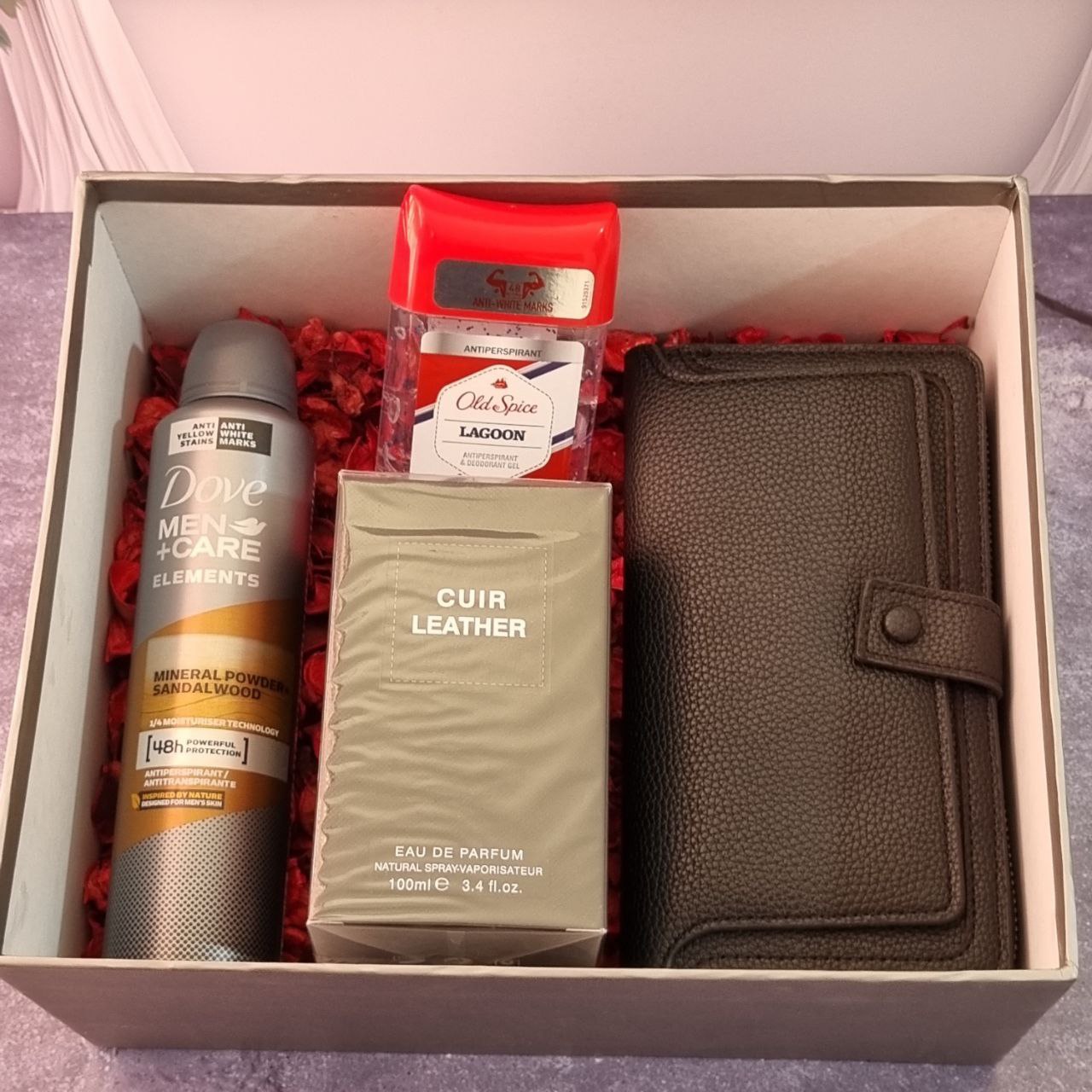 پک هدیه مردانه کد23 | عطر آمبر لدر فرگرانساسپری داومام اولد اسپایس