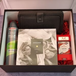 پک هدیه مردانه کد7 | عطر آمواج هانر + اسپری داو + مام