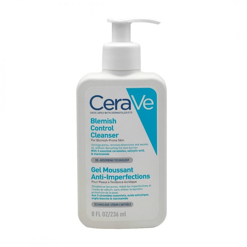 ژل شستشوی سراوی پوست چرب و جوشدار | Blemish Control Cleanser